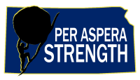 Per Aspera Strength - Sisyphus Logo